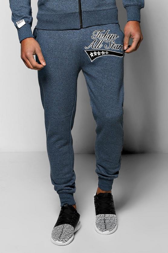 Tokyo All Stars Salt and Pepper Joggers